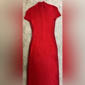 Michael Kors Red Bodycon Dress